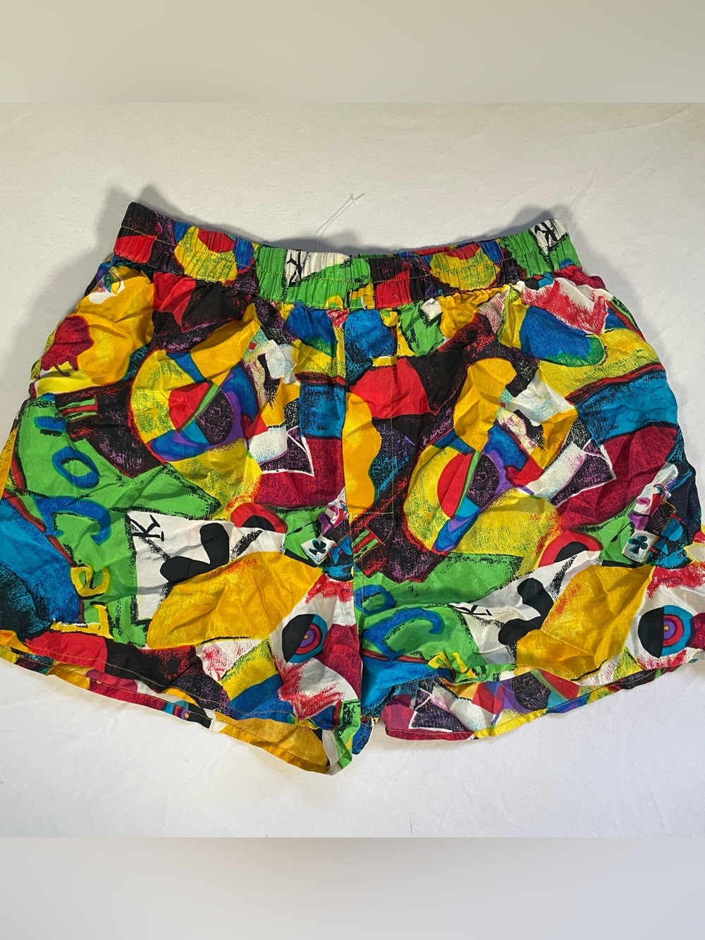 80s-90s Vintage Naked Silk 100% Silk Printed Shorts Boxers Size Large NWOT
